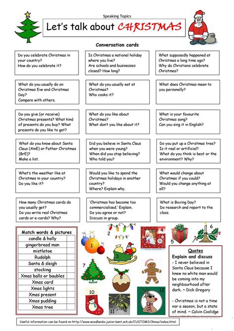 Esl Christmas Worksheets Adults Alphabetworksheetsfree