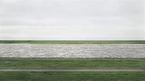 Rhine II by Andreas Gursky | DailyArt Magazine | Art History Stories