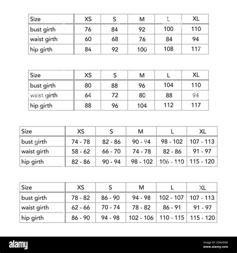 Waist Hip Measurements Woman Hi Res Stock Photography And Images Alamy