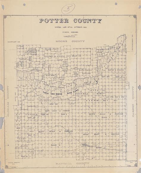 Potter County The Portal To Texas History