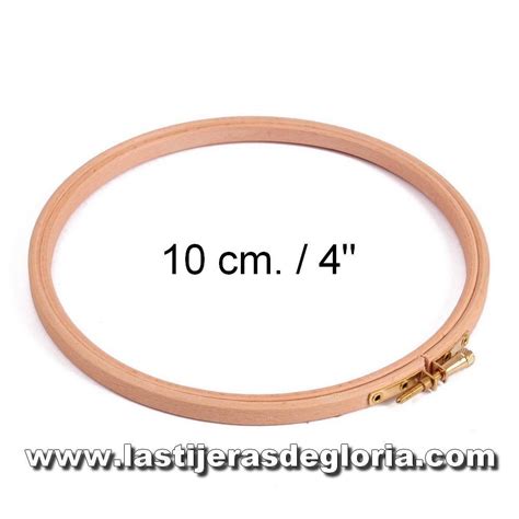 Bastidor Para Bordar De Madera Circular De 10 Cm 4