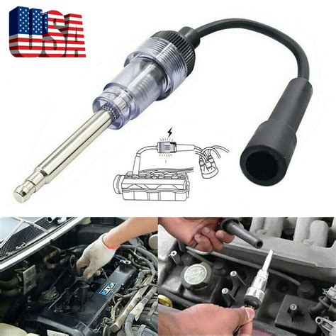 Geartronic Spark Plug Tester Ignition System Coil Engine In Line Auto