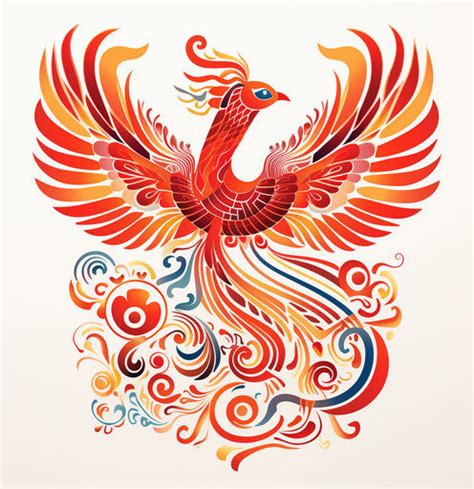 Radiant Phoenix Tattoo Art Set – IMAGELLA