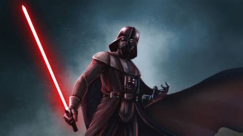 Download Darth Vader Artwork 3840 X 2160 Star Wars Wallpaper