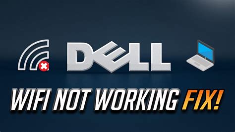 Fix Dell Wi Fi Not Working In Windows Solution Youtube