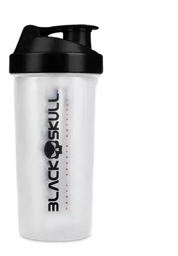 Coqueteleira Shaker Preta 600ml Black Skull Academia Treino MercadoLivre