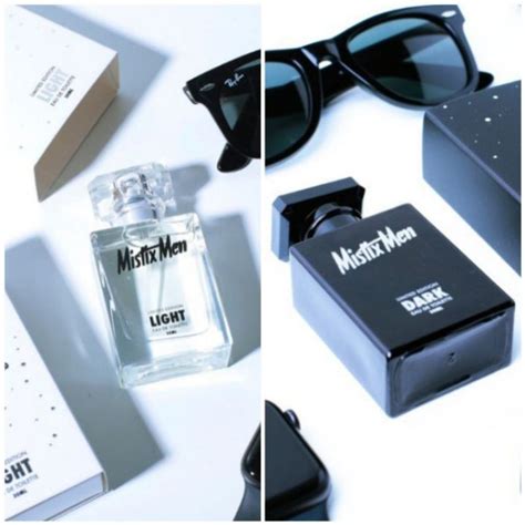 Minyak Wangi Lelaki Viral Mistixmen Perfume Dark Light Mistix Perfume