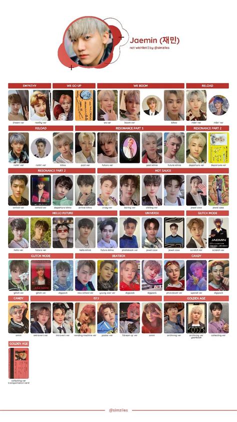 Jaemin Pc Template