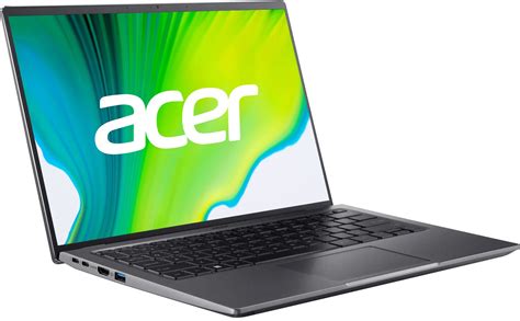 Ноутбук Acer Swift X SFX14 51G NX K6LEU 00A Gray обзор