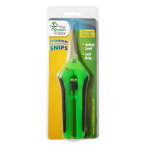 The Green Scissor Premium Snips Straight Case Of 12 Wholesale