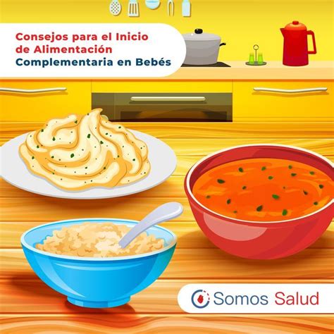 Consejos para el inicio de la alimentación complementaria en bebés