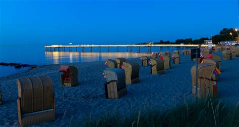 Blue Hour Timmendorfer Strand Seebrücke Niendorf Georgios