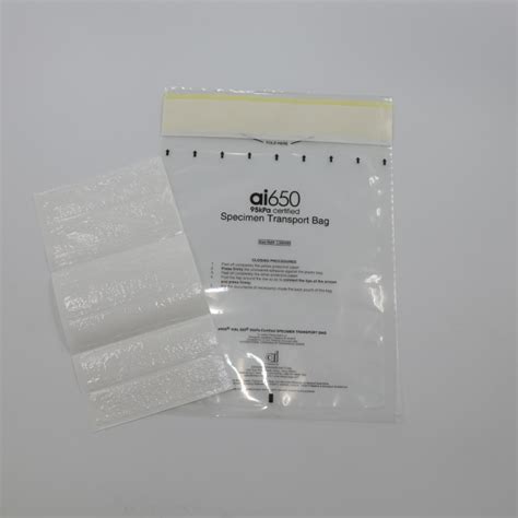 Lab Biohazard Self Adhesive Autoclave Specimen Ldpe Bags