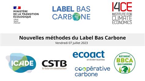 Nouvelles M Thodes Du Label Bas Carbone I Ce