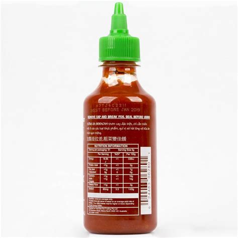 Huy Fong Sriracha Hot Chilli Sauce Ml Woolworths