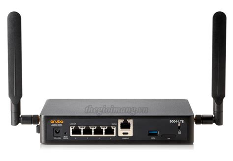 Aruba 9004 R3V90A 4 Port GbE Branch Gateway 2K Clients CAT 12 LTE