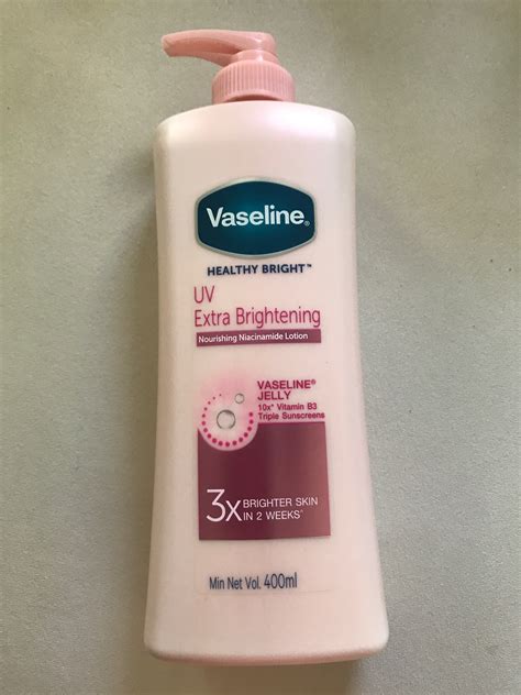 Vaseline Healthy Bright Uv Extra Brightening Lotion 400ml Lazada PH