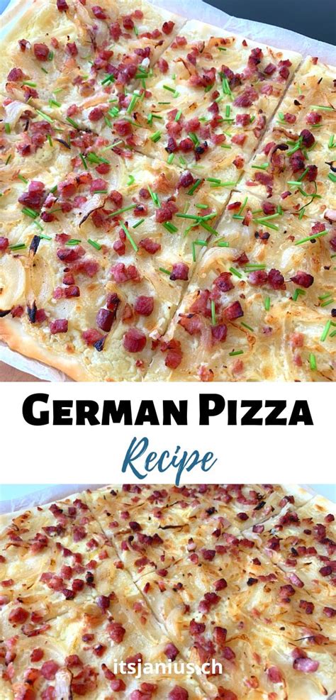 Flammkuchen German Pizza Itsjanius Recipes Recipe German Recipes Dinner German Food