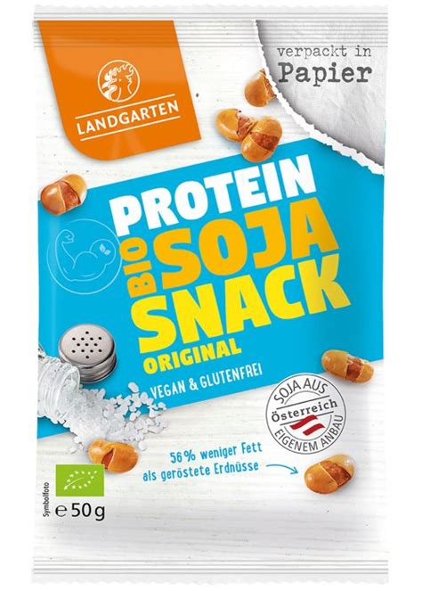 Landgarten Bio Soja Snack Original günstig I NaturWarenKaufhaus