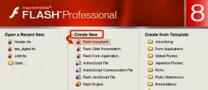 membuat bola pantul  macromedia flash