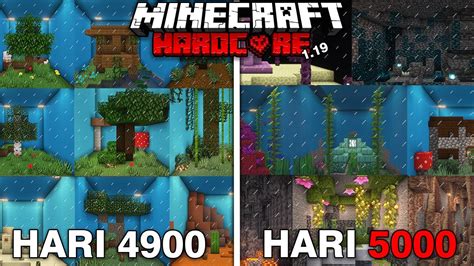 Bertahan Hidup 5000 Hari Di Minecraft Hardcore 119 Youtube