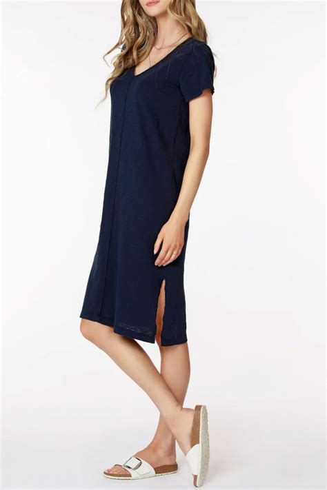 Raw Edge Midi Dress Shopperboard