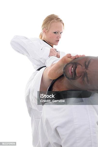 Kick To The Face Stock Photo Download Image Now Barefoot Extreme