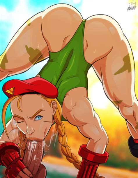 Cammy Blowjob Pumps Nsfw Street Fighter Nudes By Kuro Oji