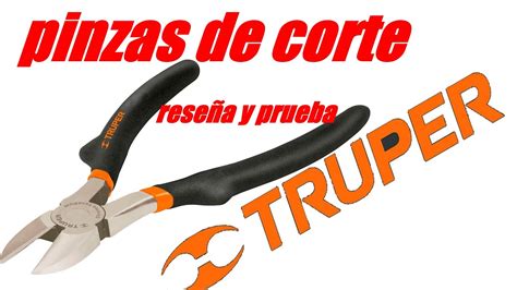 Pinzas Truper De Corte Diagonal Youtube