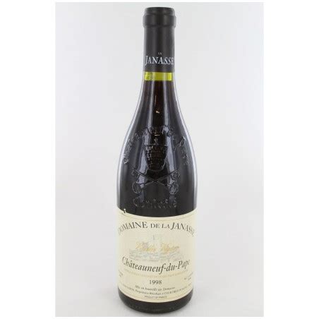 Domaine De La Janasse Vieilles Vignes 1998 Au Meilleur Prix