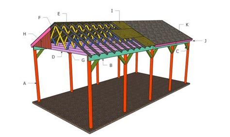 20x40 RV Carport Plans Etsy Carport Plans Rv Carports Carport