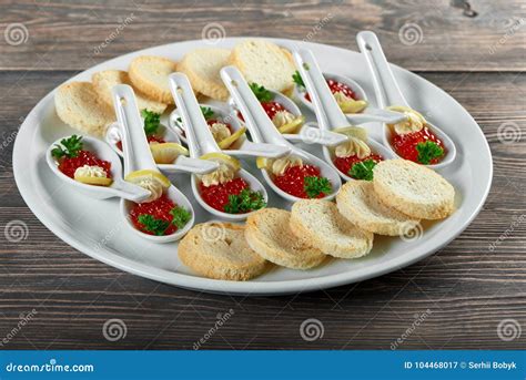 Delicious Food On The Wooden Table Stock Image Image Of Appetite