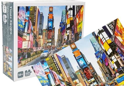 Puzzle Nowy Jork Plac Times Square Element W Lean Toys Sklep