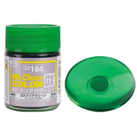 Mr Clear Colour Deep Clear Green 18ml Gsi Creos Gx104