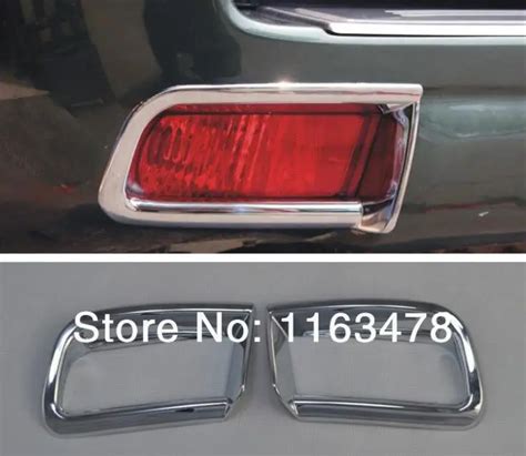 For Toyota Prado Fj Abs Chrome Rear Fog Light Lamp Cover