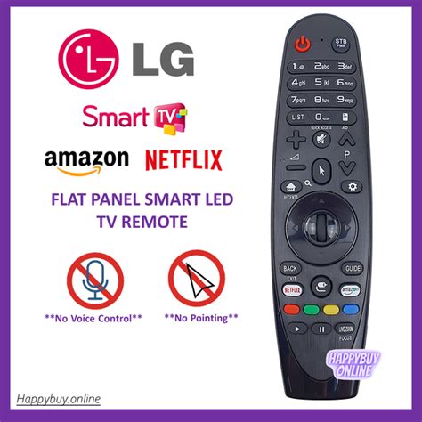 LG WebOS Smart TV Remote LG Smart TV Netflix Amazon Remote Control MR