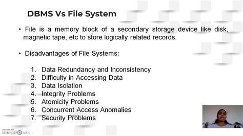 In comparison with a flat file system, _____ in a database. - oiocaptain