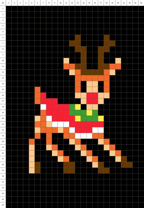 Handmade Pixel Art How To Draw A Rudolph Mushroom Pixelart Images And