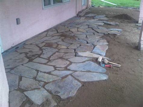 How To Prepare For Flagstone Patio Patio Ideas