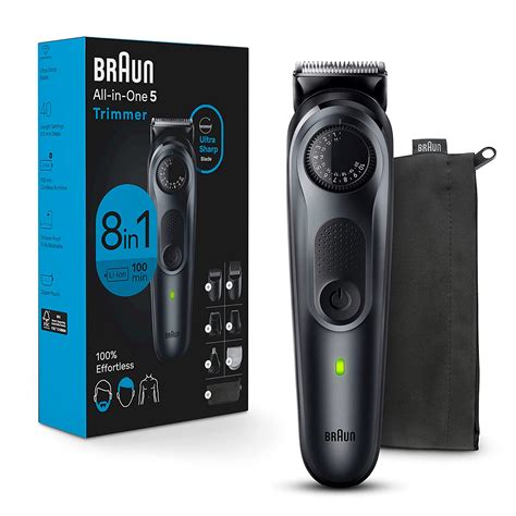 Braun Kit De Estilo Todo En Uno Series 5 5480 Recortadora 8 En 1 Para