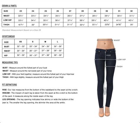 men's pants measurements chart - Romona Burleson