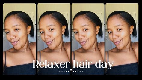 Relaxer Hair Day I Under Processed My Hair😭 Youtube