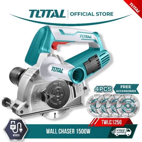 Total Wall Chaser 1500W TWLC1256 Shopee Malaysia