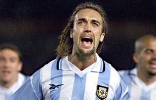 Gabriel Batistuta La increíble razón por la que puso a su hijo a