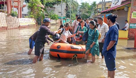 Assam Floods Affect Over 11 Lakh People Take A Look At The Havoc