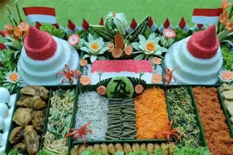 Ide Tumpeng Unik Dan Kreatif Kemerdekaan Ri Perayaan