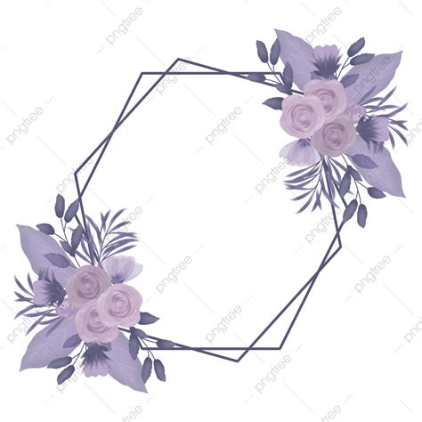 Marcos De Flores Moradas Png Para Descargar Gratis Images