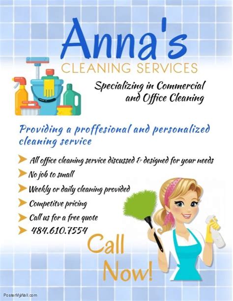 Free Printable Flyers For Cleaning Business Printable Templates Your