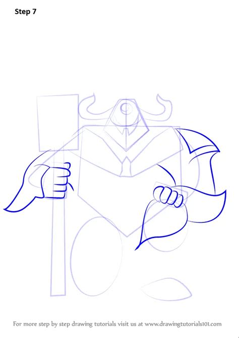 Learn How To Draw Knight Knight From Undertale Undertale Step By Step