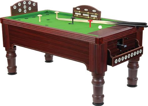 Bar Billiards Tables - Mahogany